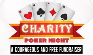 Charity Poker Night Flyer